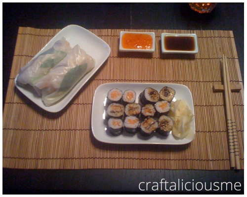 sushi plate