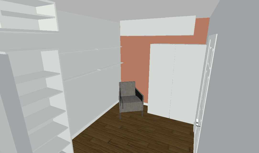 craft room layout lounge area