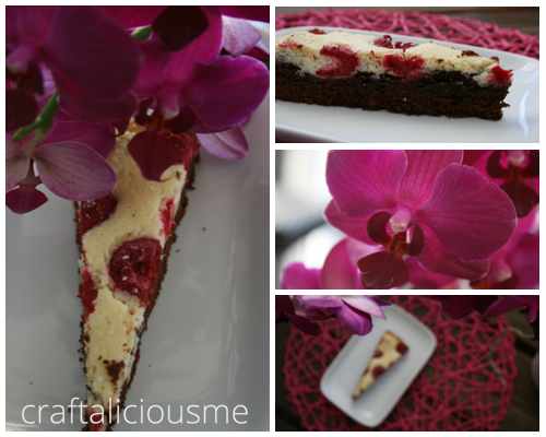 Cynthia Barcomi raspberry cream cheese brownie