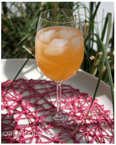 homemade pink lemonade