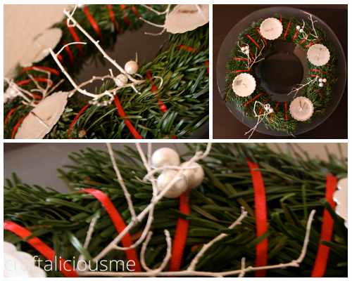 traditional advent wreath
