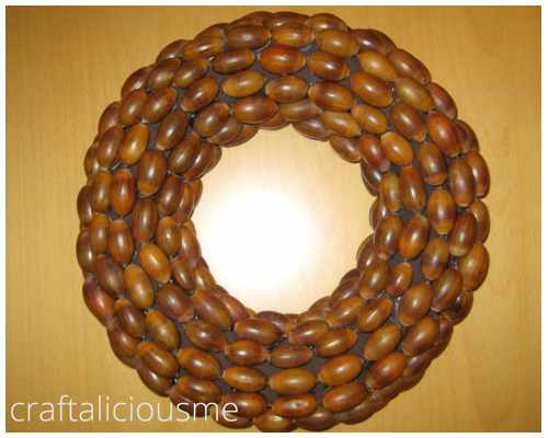acorn wreath