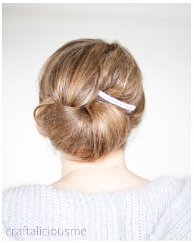 sparkling hair accessory