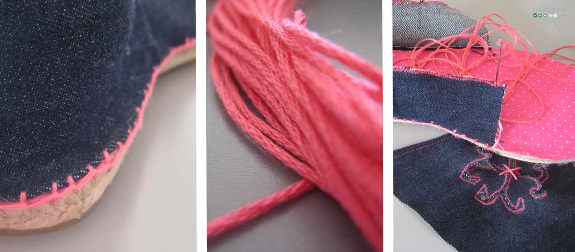 denim espadrilles step 3