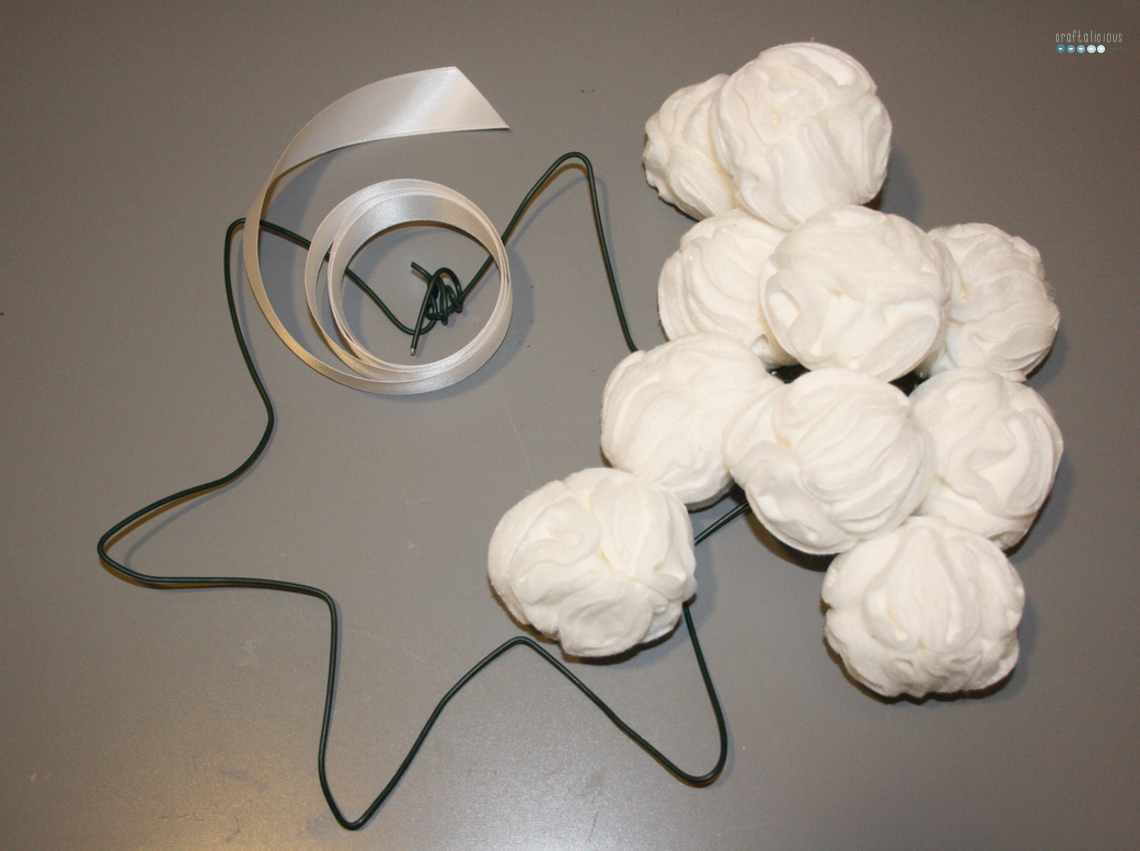 DIY snowball star