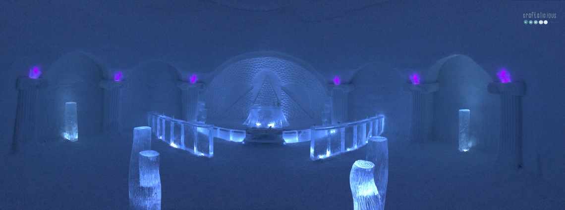 ice hotel chapel