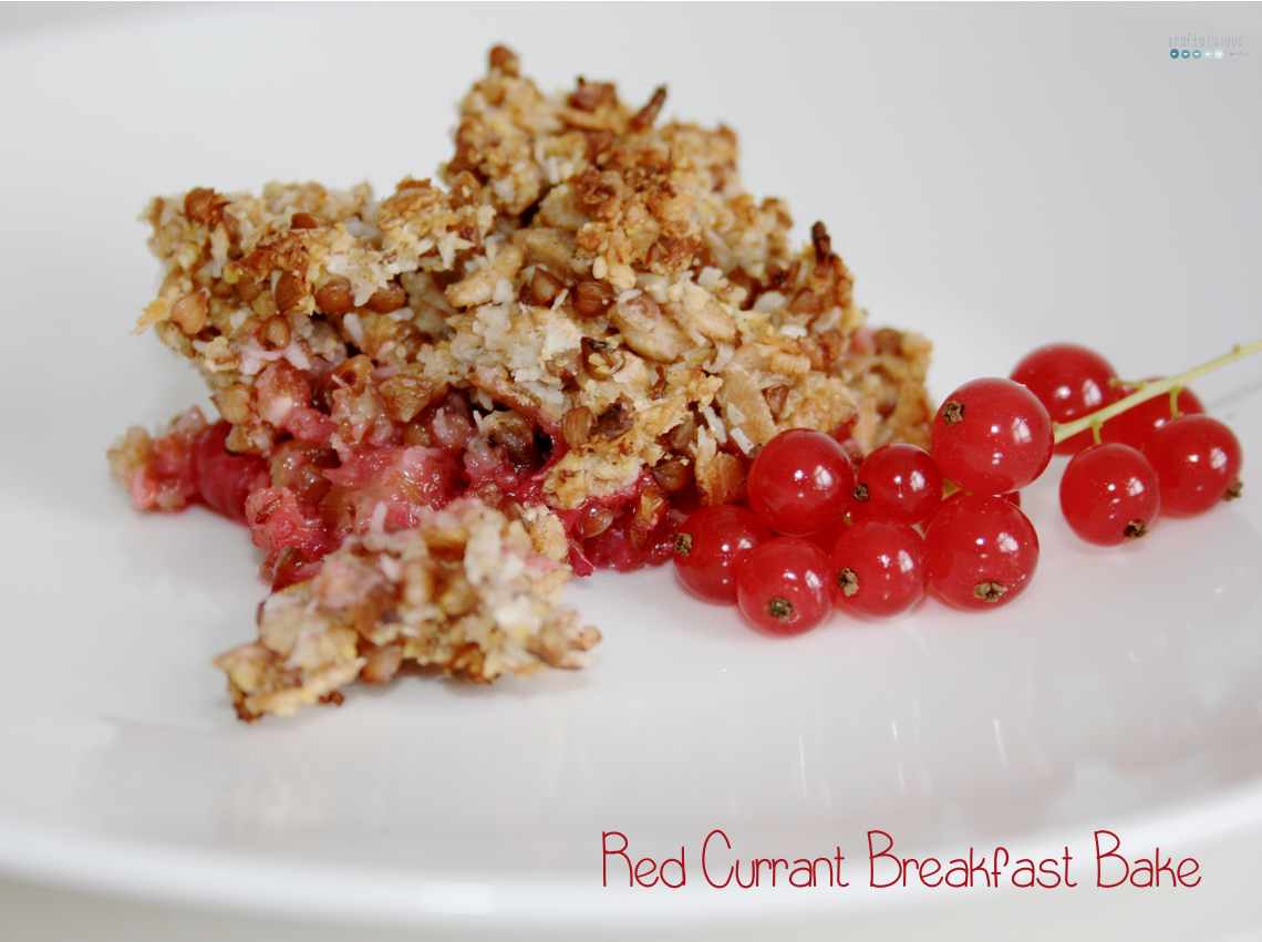 red currant breakfast bake
