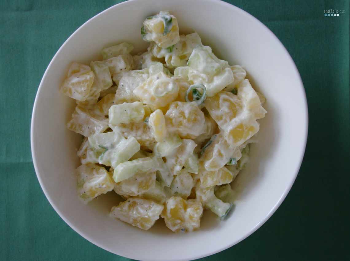 Cold Summer Cucumber Potato Salad