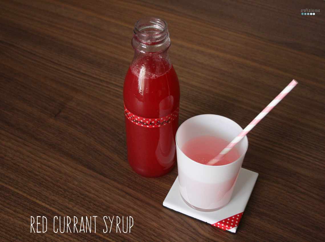 red currant syrup