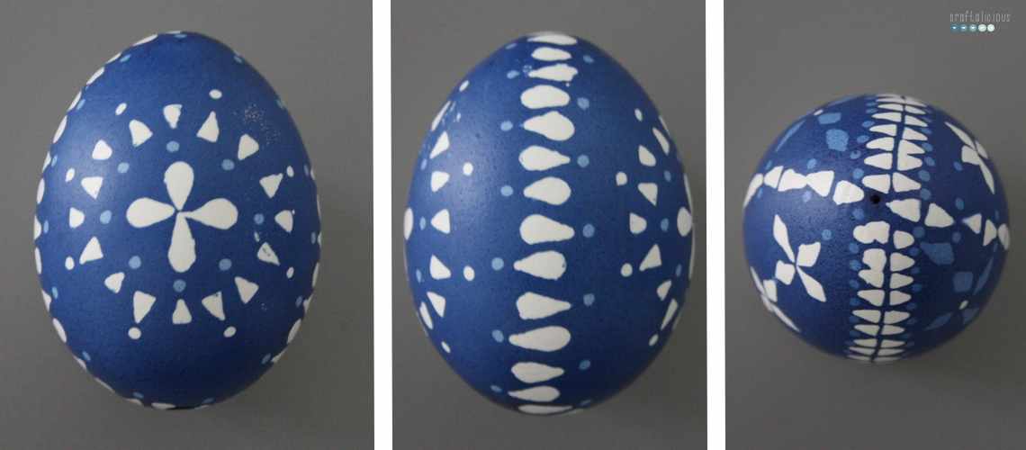 sorbian easter egg 2 colored blue by craftaliciousme