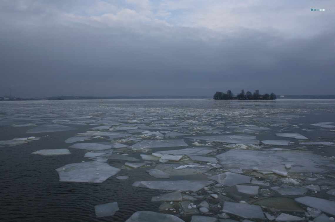 Helsinki Trip ice floes on the Baltic Sea