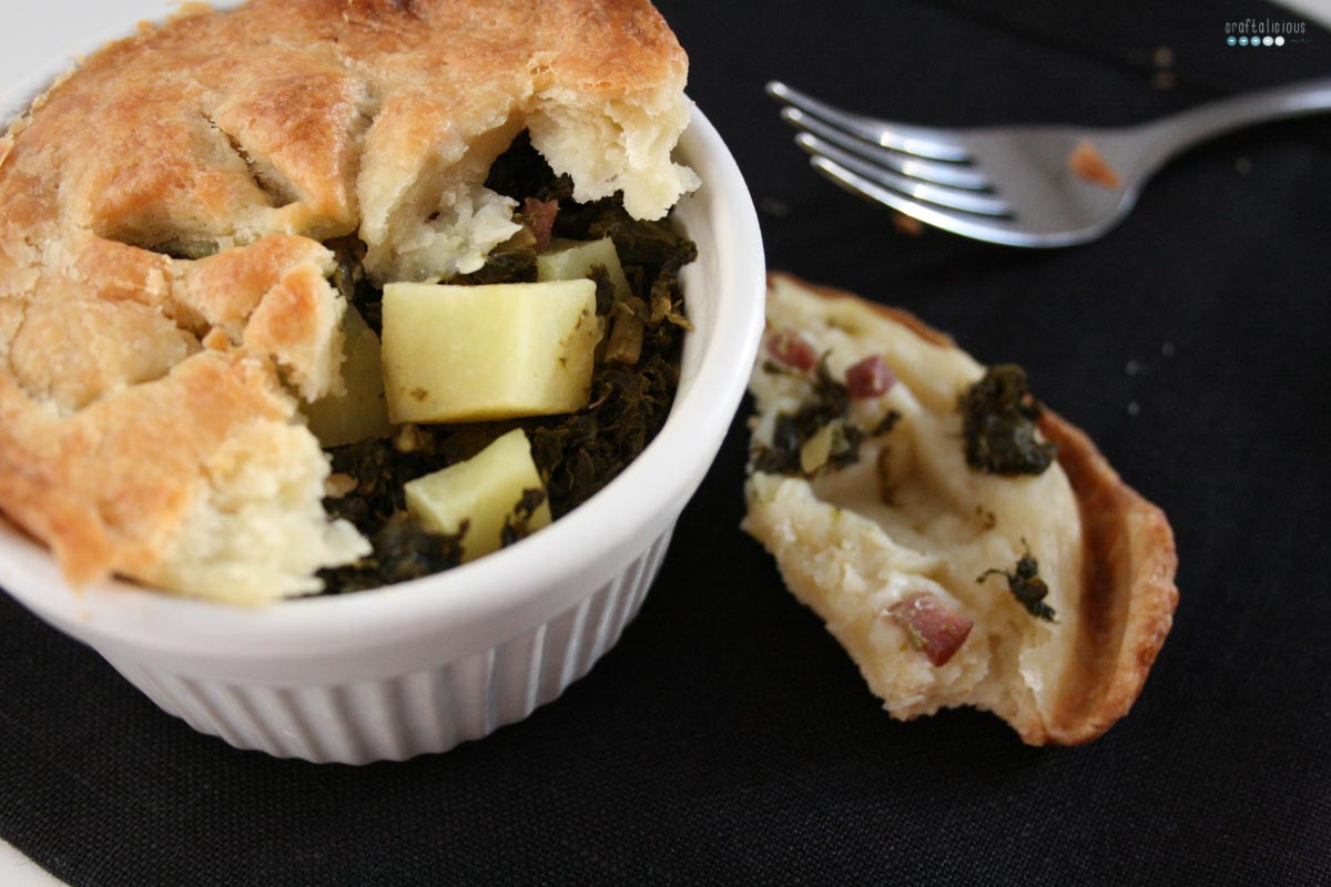 Kale Pie Grühnkohl kuchen good idea
