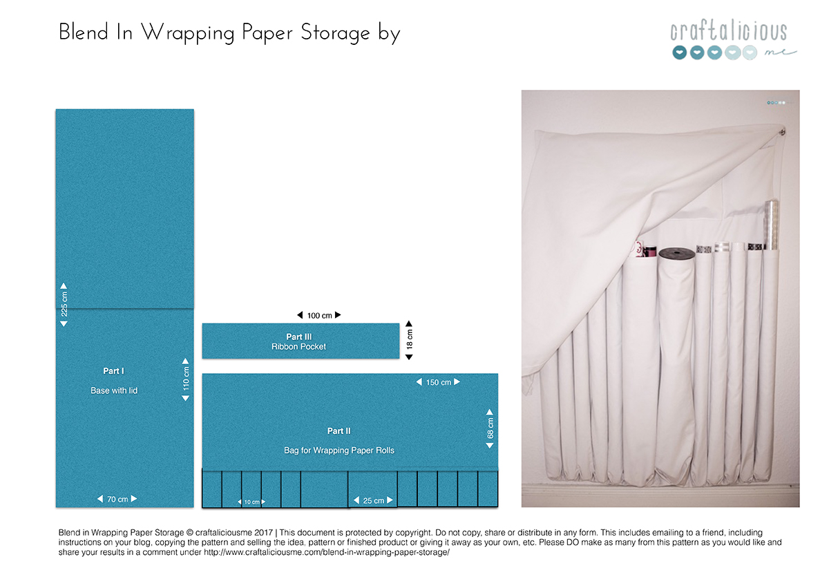 blend in wrapping paper storage_Measurments