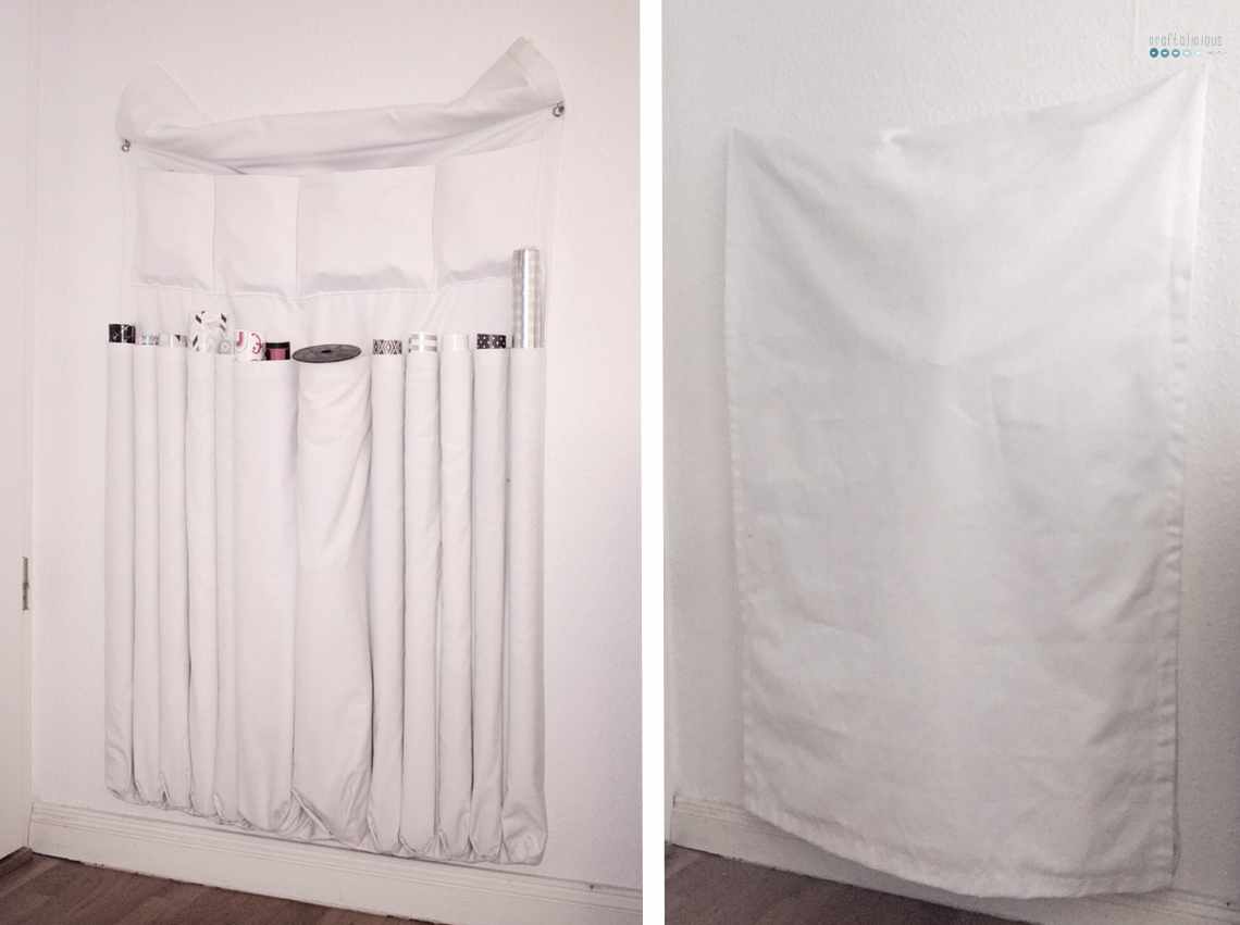 blend in wrapping paper storage_open closed