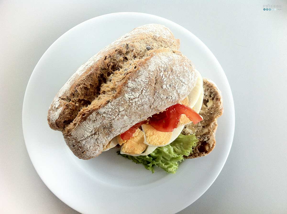 egg sandwich eierbrötchen