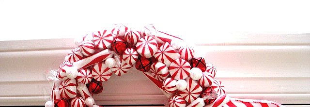 candy wreath header
