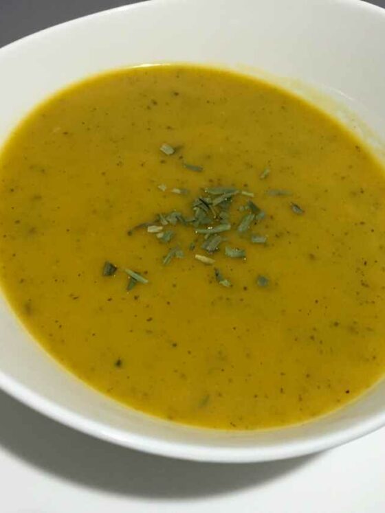 sweet potato zucchini soup