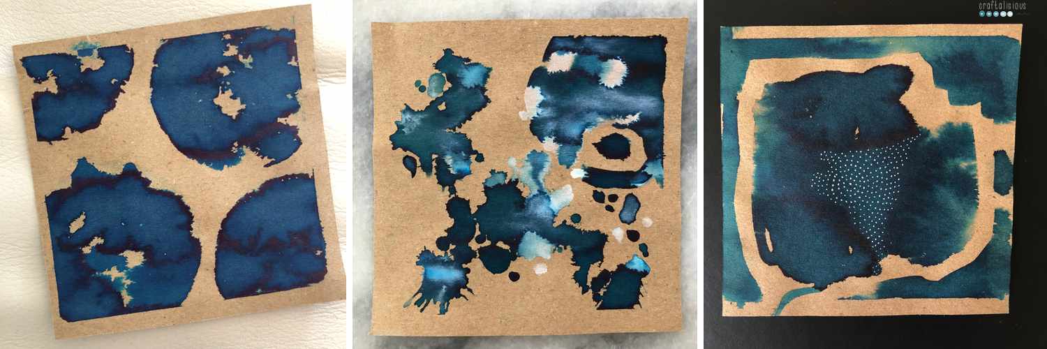 creative life 100dayproject blue aquarelle