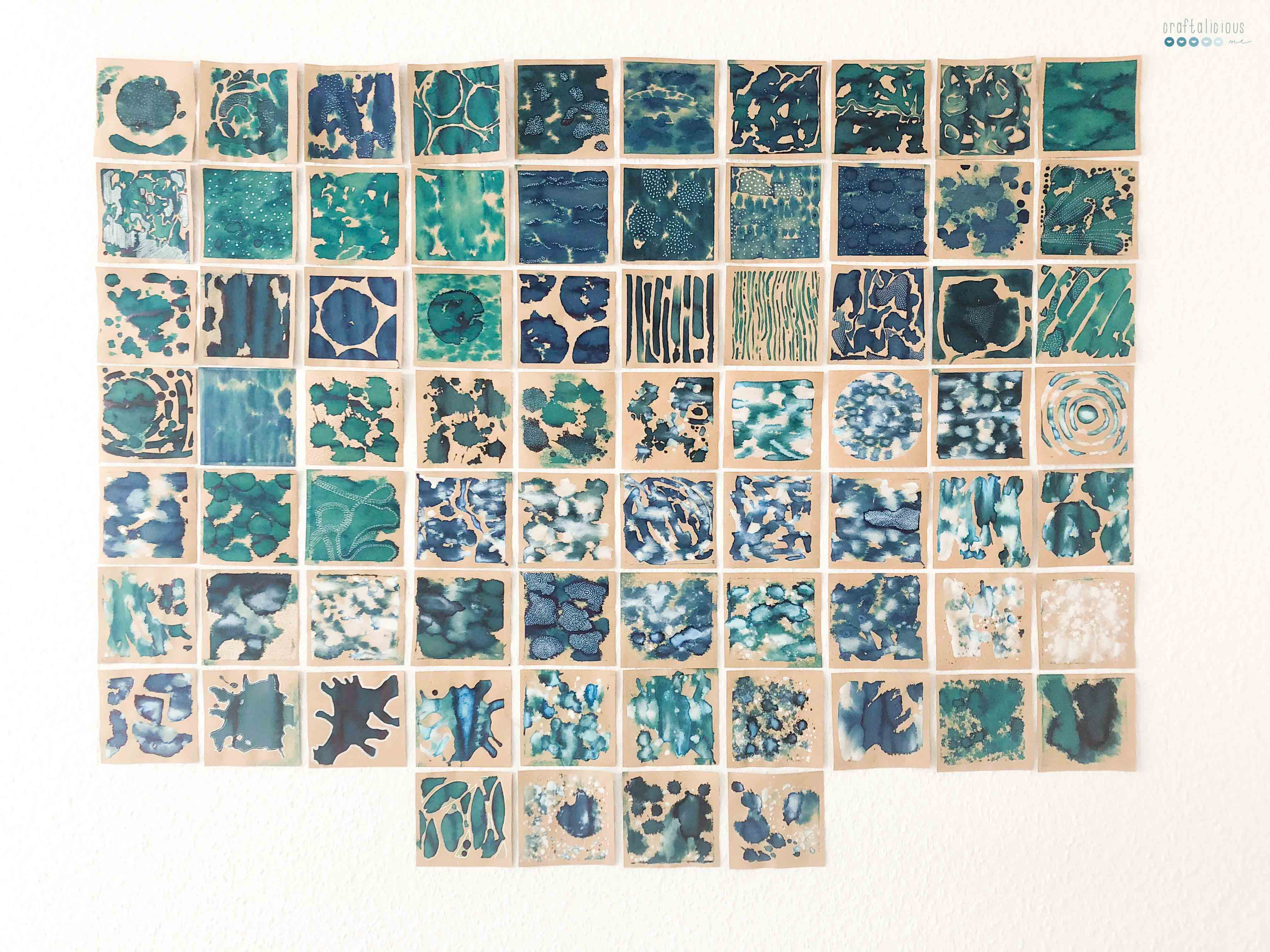 100daysofcraftaliciousdrops - being an artist