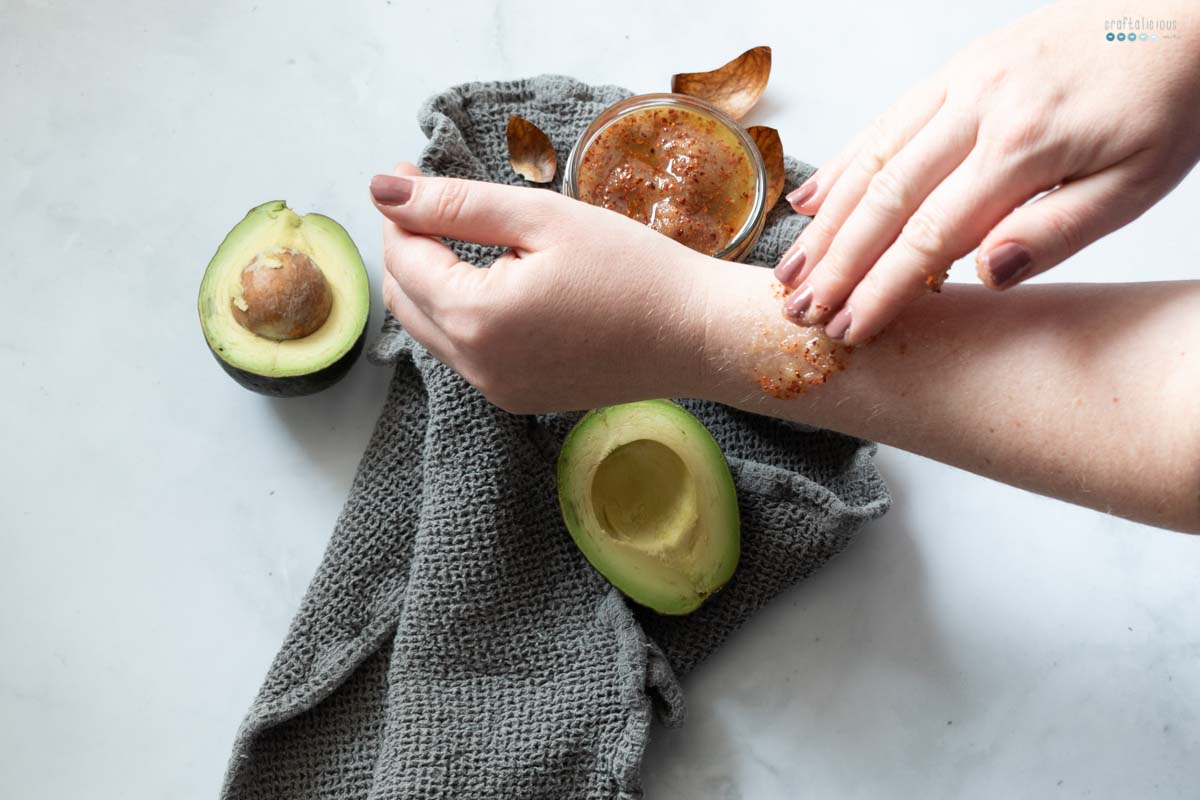 Homemade Avocado Sugar Scrub – craftaliciousme