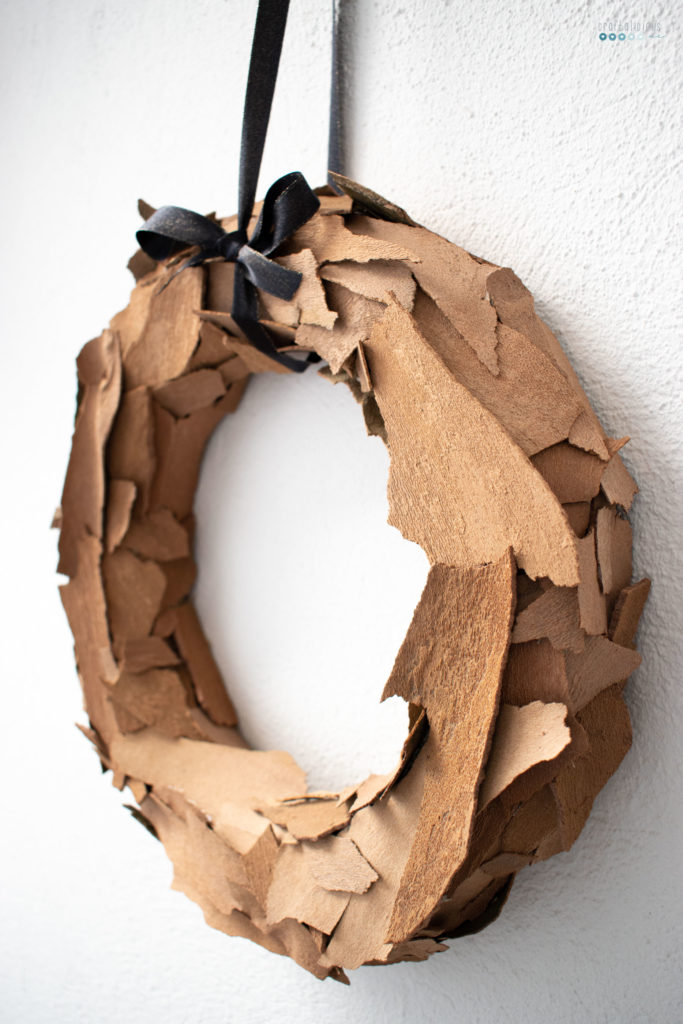 seeking creative life craftaliciousme Bark Wreath
