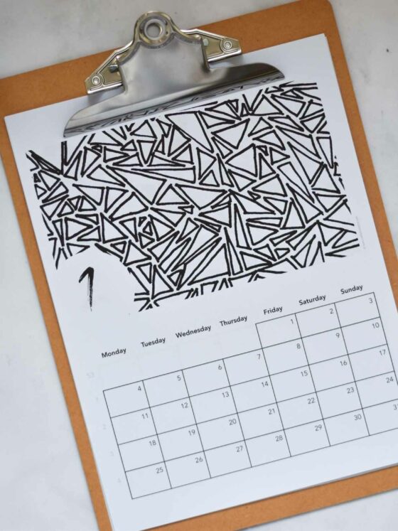free printable pattern calendar craftaliciousme