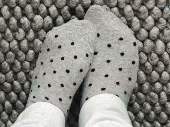 Polka dot socks craftaliciousme seeking creative life
