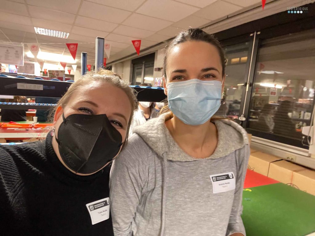 Volunteering at the Christmas Factory us