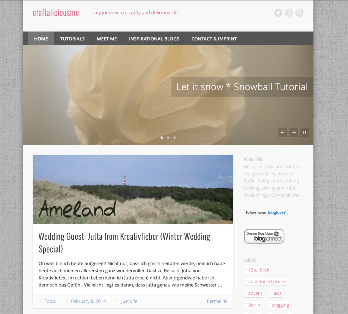 Blogging in 2013