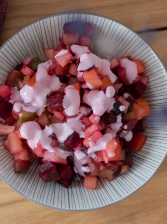 rosolli finnish winter salad