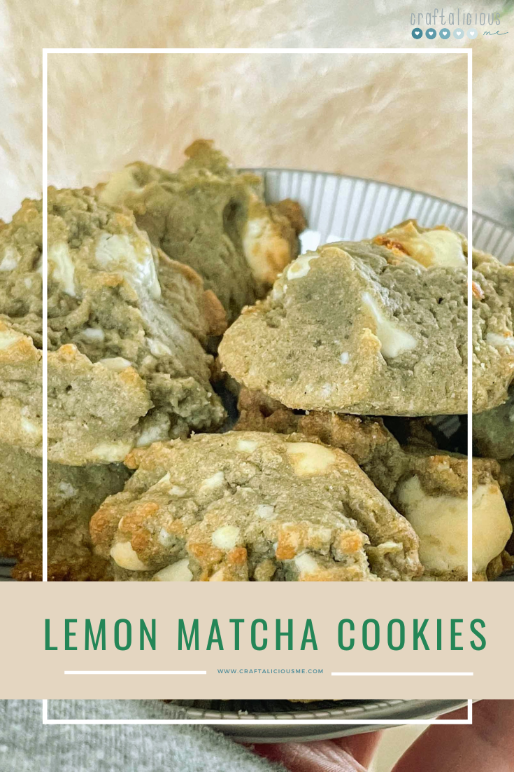 Lemon Matcha Cookies Pinterest