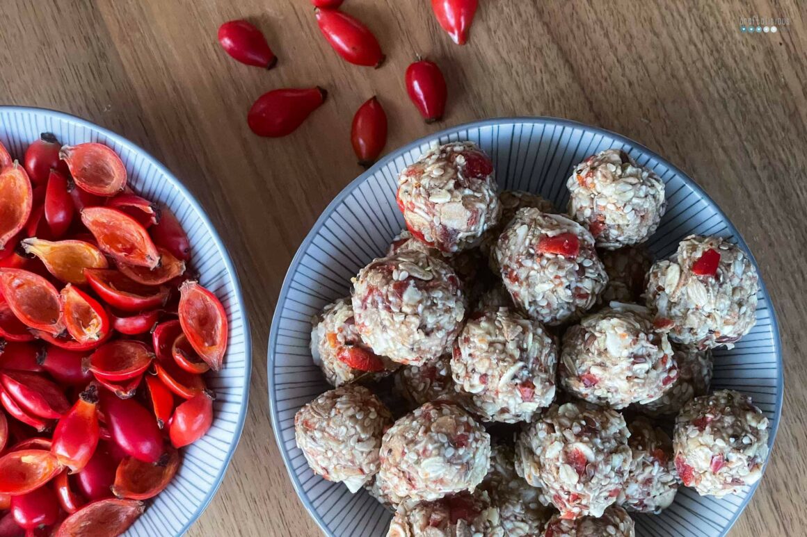 Homemade Rosehip Vitamin Balls
