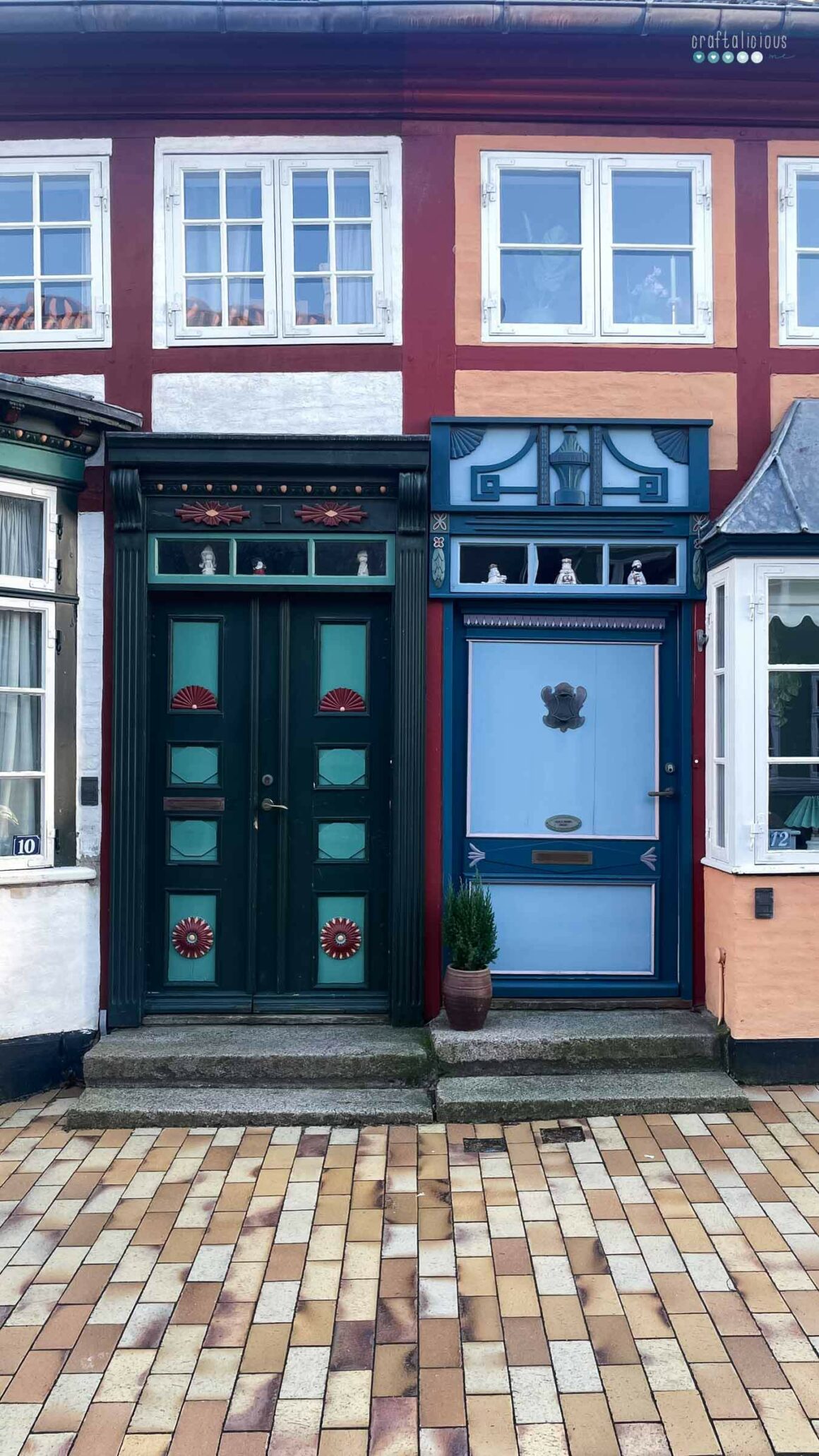 anniversary trip tonder denmark doors