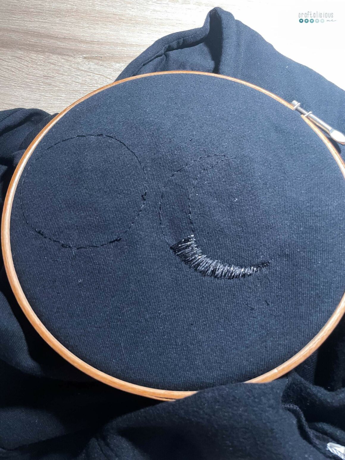 a magic hoodie_progress