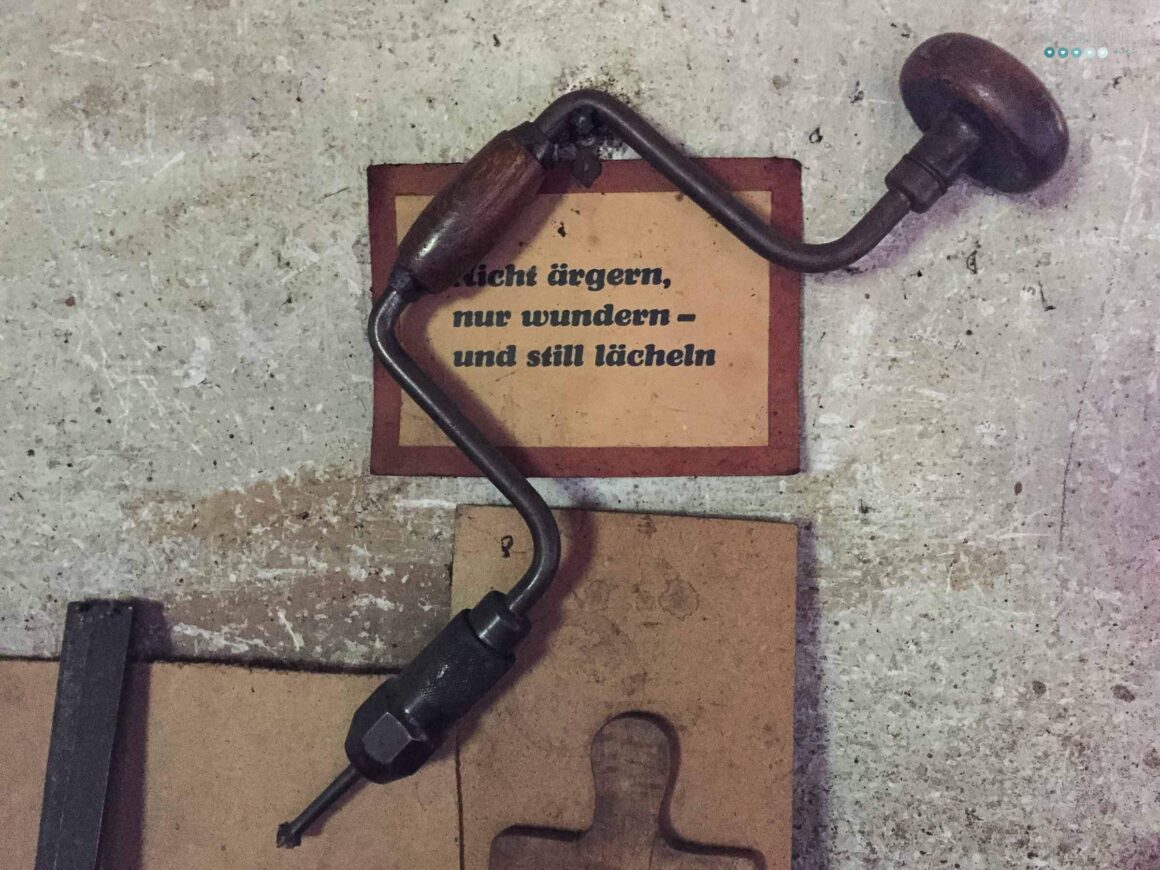 vintage postcard with idiom