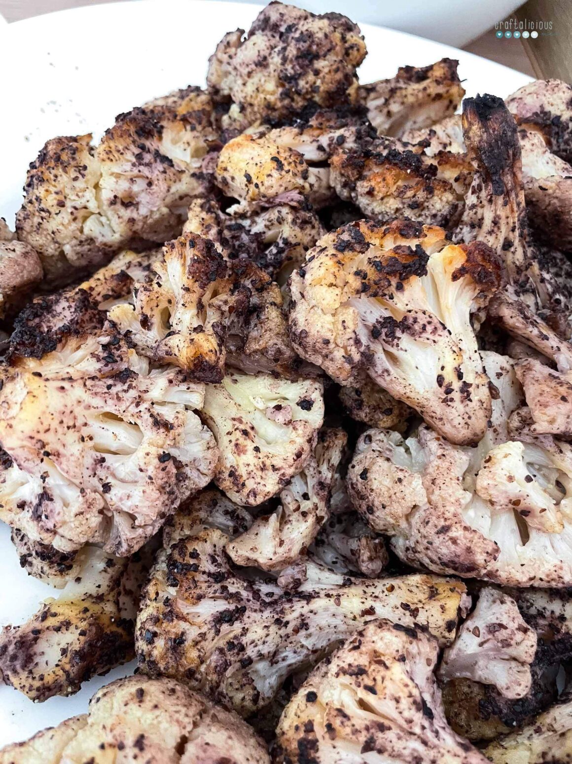 white summer party cauliflower