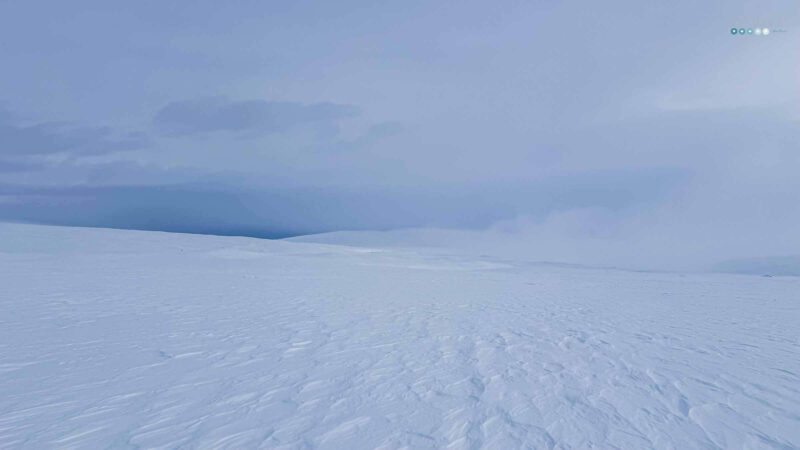 My ArcticAdventure everything is white